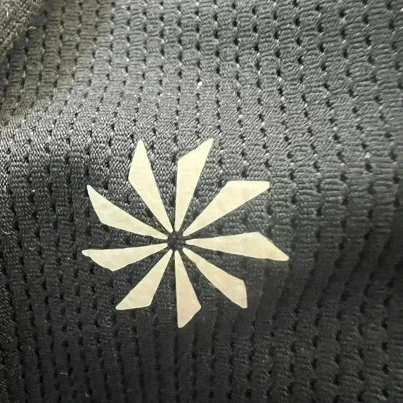 Athleta Womens Multicolor Cross Keyhole Back Sports Bra Size Large - Picture 3 of 8